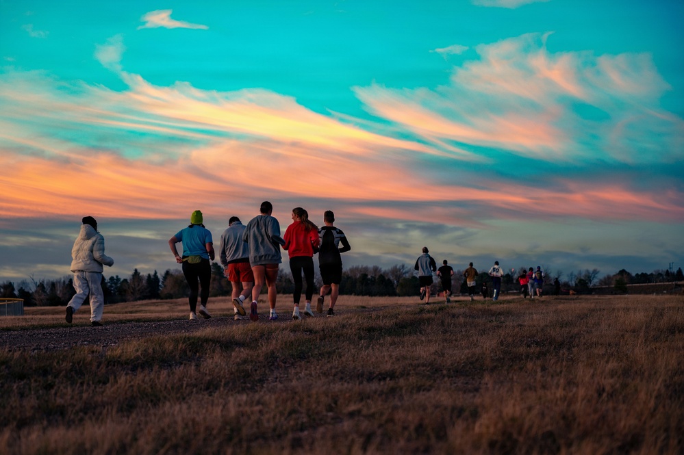 90MW Airmen Participate in the Zombie Run 5K 2025