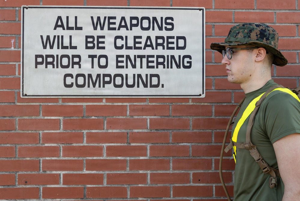 Alpha Company Rifle Issue