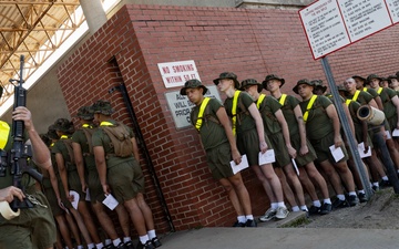 Alpha Company Rifle Issue