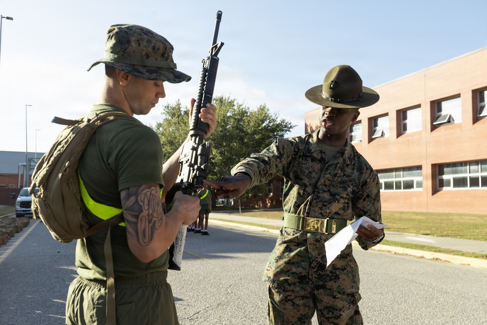 Alpha Company Rifle Issue