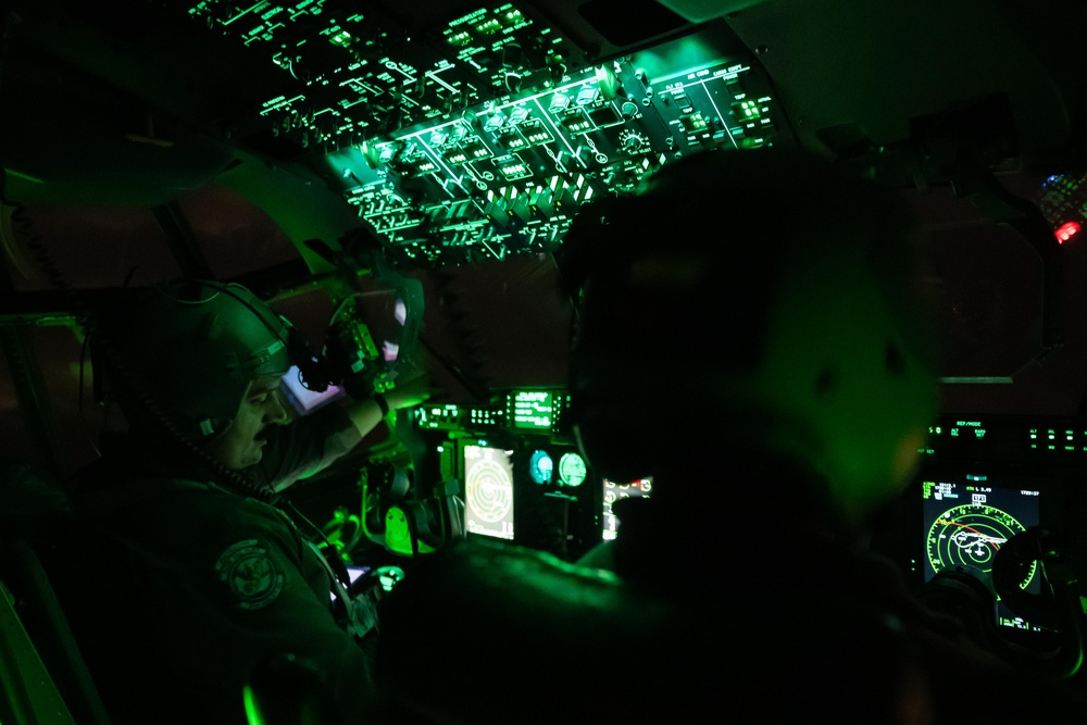 37 AS dominates night skies at Ramstein AB