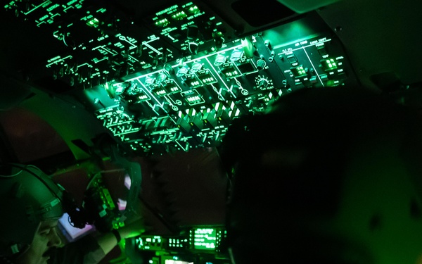 37 AS dominates night skies at Ramstein AB