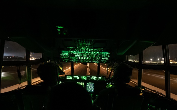 37 AS dominates night skies at Ramstein AB