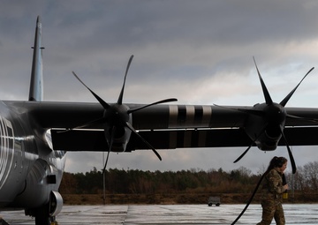 37 AS dominates night skies at Ramstein AB