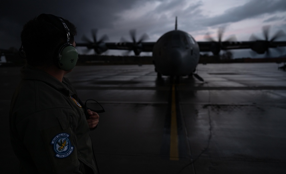 37 AS dominates night skies at Ramstein AB