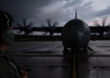 37 AS dominates night skies at Ramstein AB