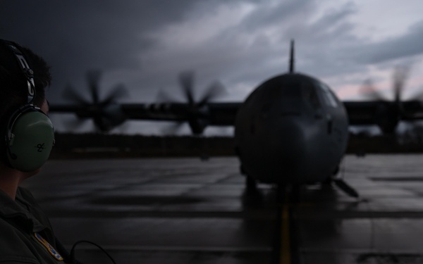 37 AS dominates night skies at Ramstein AB