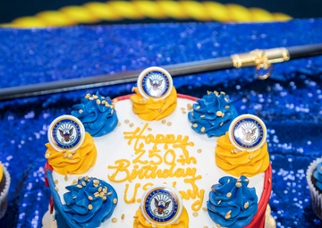 Navy and Marine Corps Force Health Protection Command holds a Cake Cutting Ceremony for the U.S. Navy’s 250th Birthday