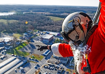 UPDATE: Claus’ Dec. 9 flight path expands to include more Southern Maryland schools (Courtesy of the U.S. Navy)