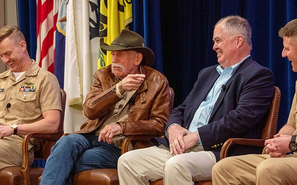 NUWC Division Newport hosts warfighters panel, ‘Cup O’ Joe’ to celebrate veterans