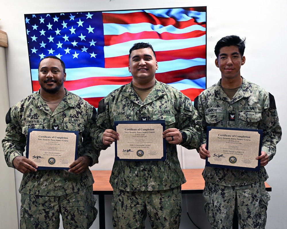 Auxiliary Security Forces Graduates