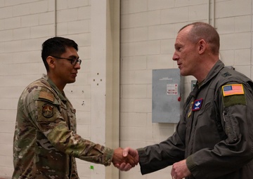 21st AF Commander receives 305th AMW Immersion