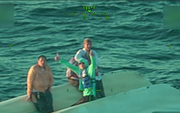 Coast Guard rescues 4 people from capsized boat off Clearwater