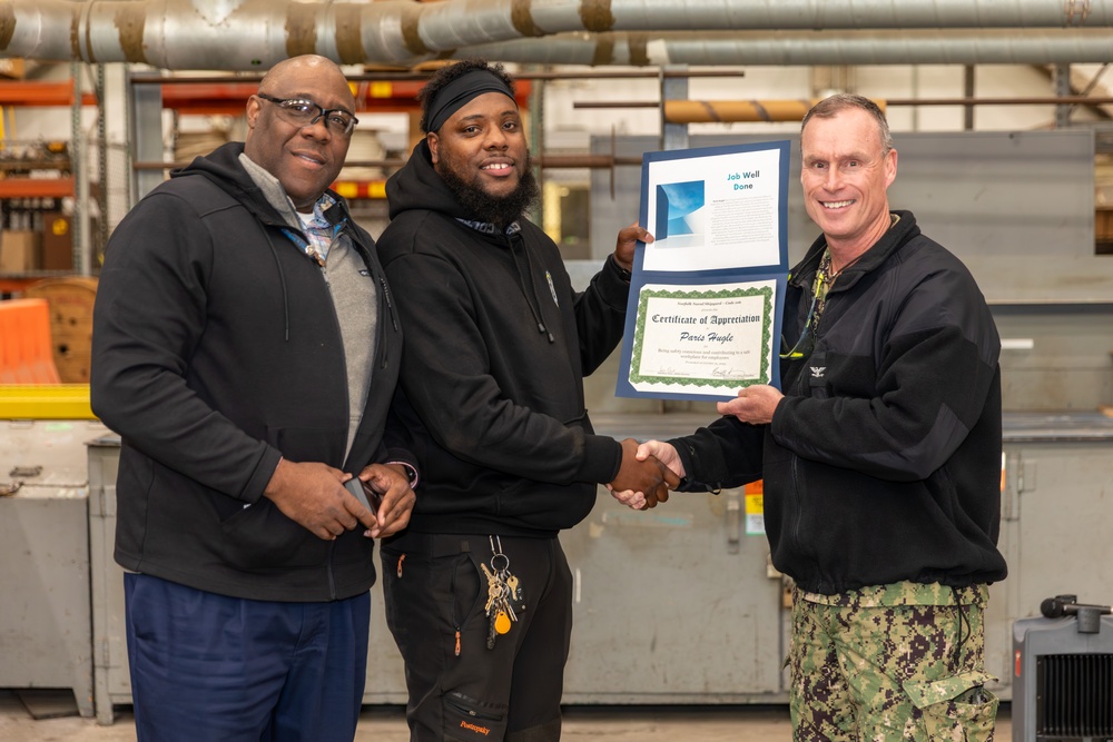 NNSY Celebrates July 2025 Safety Flag Winner
