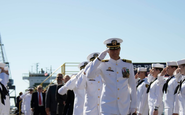 USS Pierre (LCS 38) Commissions