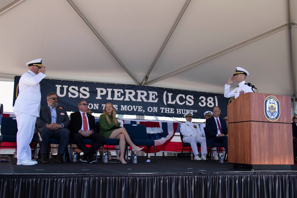 USS Pierre (LCS 38) Commissioning Week