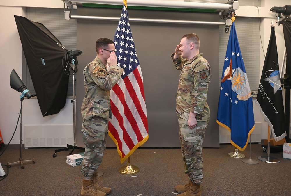 SSgt Bright Reenlists