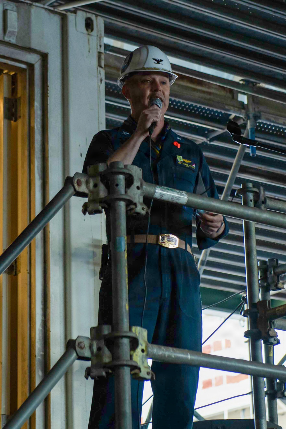 USS John C. Stennis (CVN 74) All Hands Call