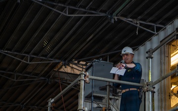 USS John C. Stennis (CVN 74) All Hands Call