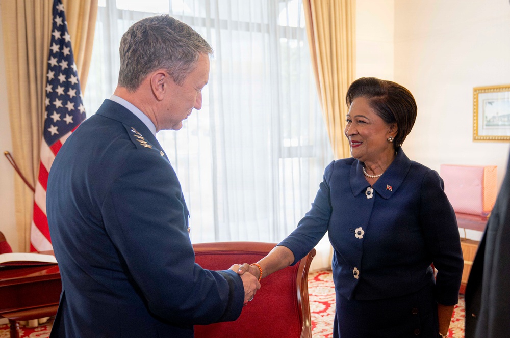 CJCS Meets with TTO Prime Minister