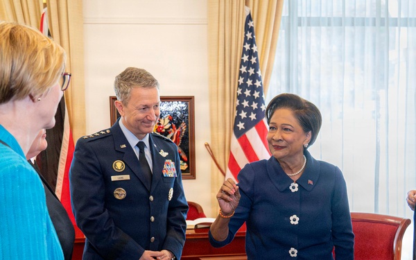 CJCS Meets with TTO Prime Minister