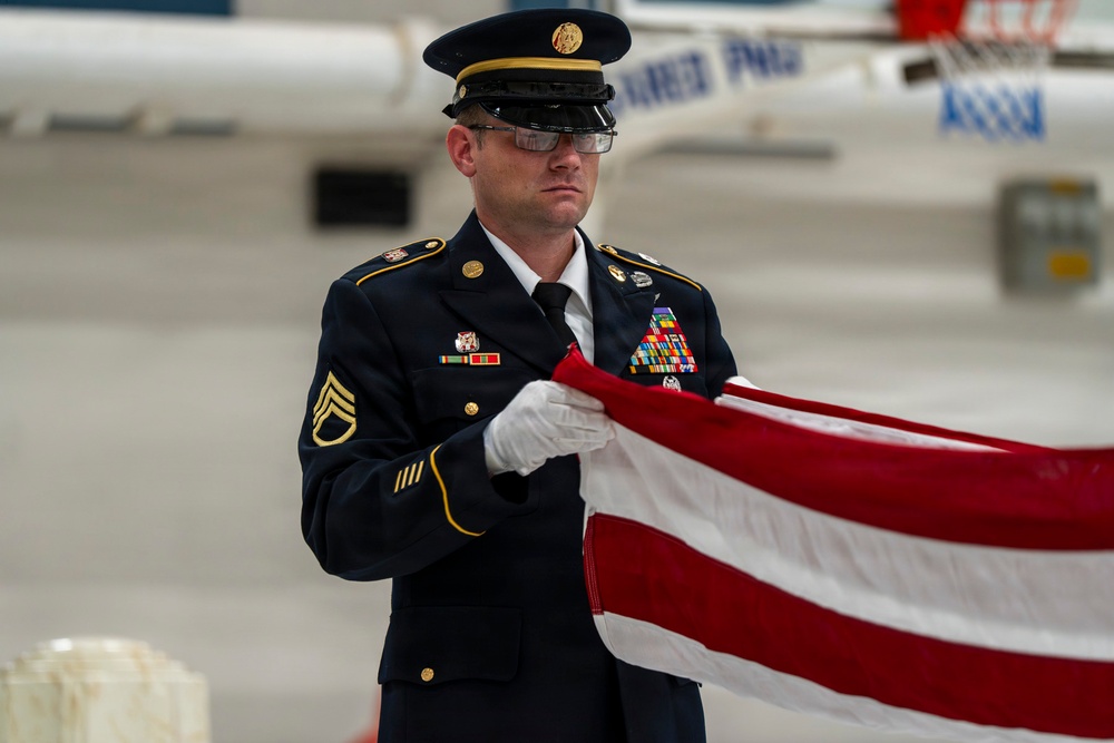 Missouri National Guard Soldiers train for funeral honors duties