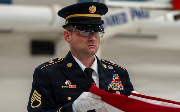 Missouri National Guard Soldiers train for funeral honors duties