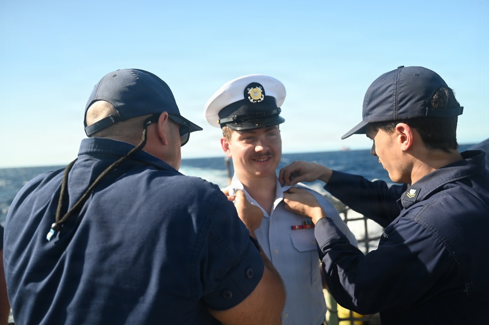 Coast Guard Cutter Vigorous conducts counter-migration patrol in the Windward Passage