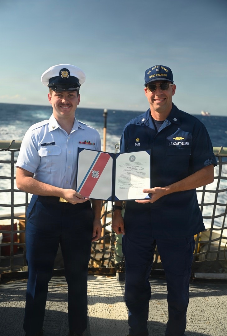Coast Guard Cutter Vigorous conducts counter-migration patrol in the Windward Passage