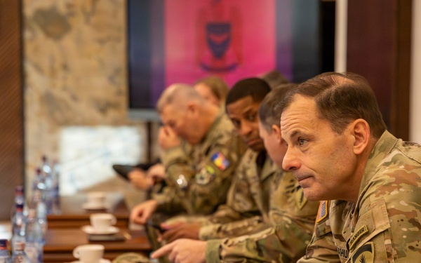 Gen. Christopher T. Donahue, Commanding General of U.S. Army Europe and Africa, Visits Allied Partners in Romania