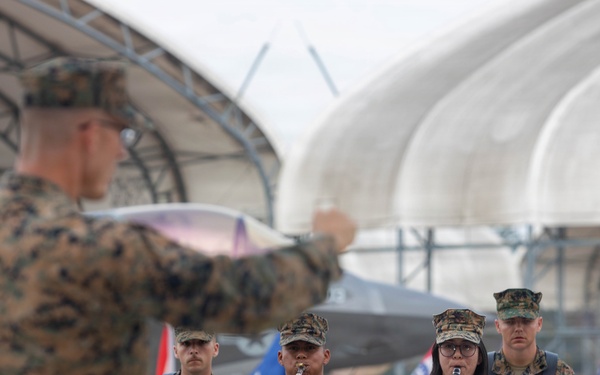 VMFA-533 change of command ceremony
