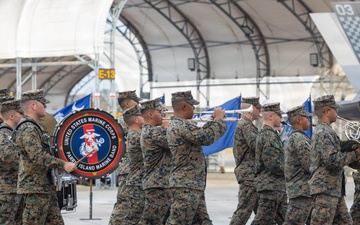VMFA-533 change of command ceremony