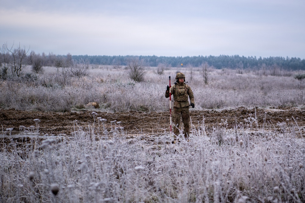 Mortar Gunnery Table VI Bemowo Piskie Training Area Poland