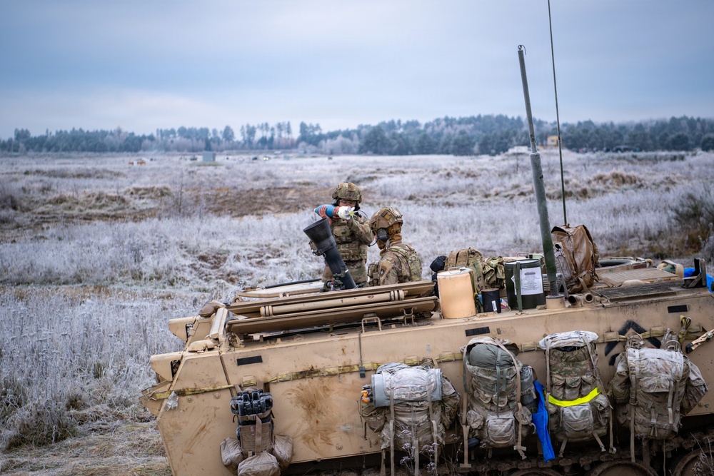 Mortar Gunnery Table VI Bemowo Piskie Training Area Poland