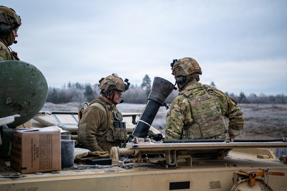 Mortar Gunnery Table VI Bemowo Piskie Training Area Poland