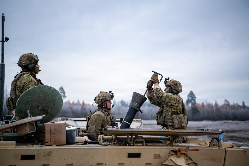 Mortar Gunnery Table VI Bemowo Piskie Training Area Poland