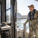 Capt. Brian Bungay Performs Naval Base San Diego Harbor Check