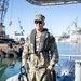 Capt. Brian Bungay Performs Naval Base San Diego Harbor Check
