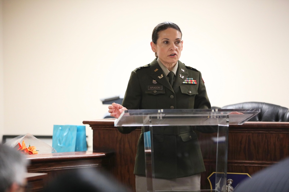 U.S. Army Lt. Col. Christopher K. Dearing promotion ceremony