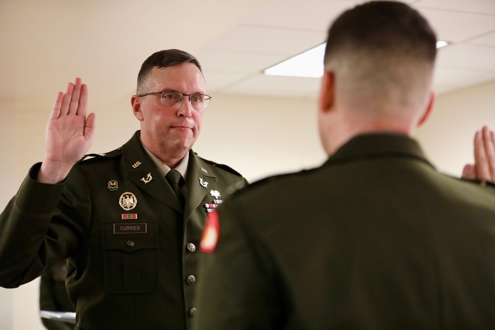 U.S. Army Lt. Col. Christopher K. Dearing promotion ceremony