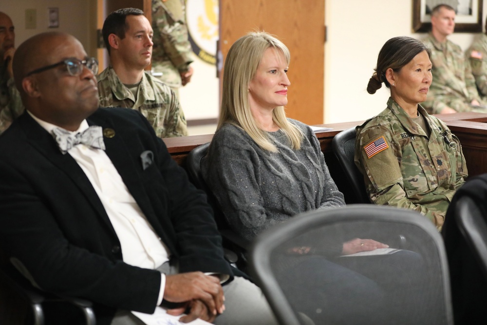 U.S. Army Lt. Col. Christopher K. Dearing promotion ceremony