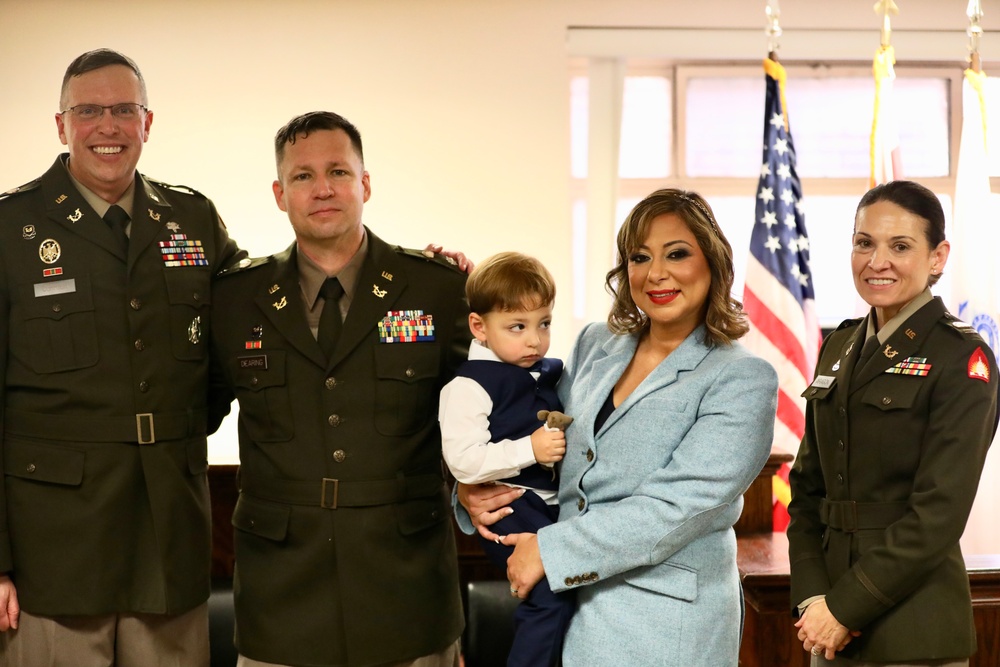 U.S. Army Lt. Col. Christopher K. Dearing promotion ceremony