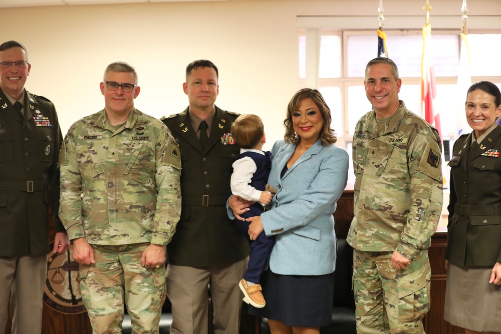 U.S. Army Lt. Col. Christopher K. Dearing promotion ceremony