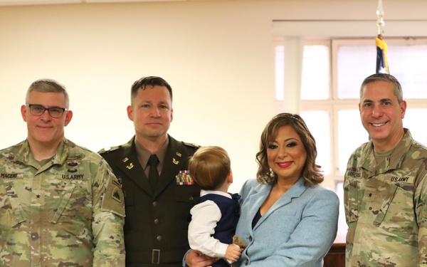 U.S. Army Lt. Col. Christopher K. Dearing promotion ceremony