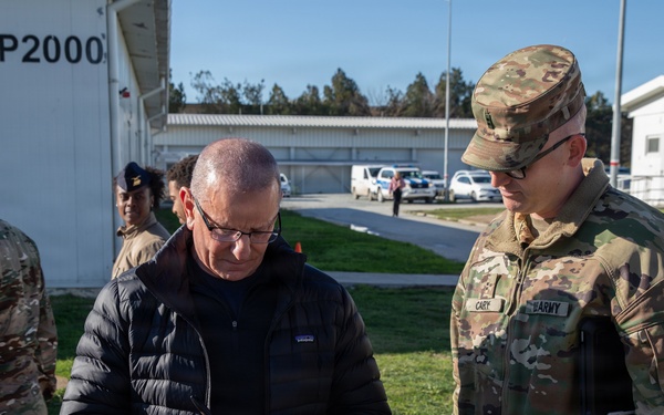 Chef Irvine Visits Soldiers for Thanksgiving in Romania