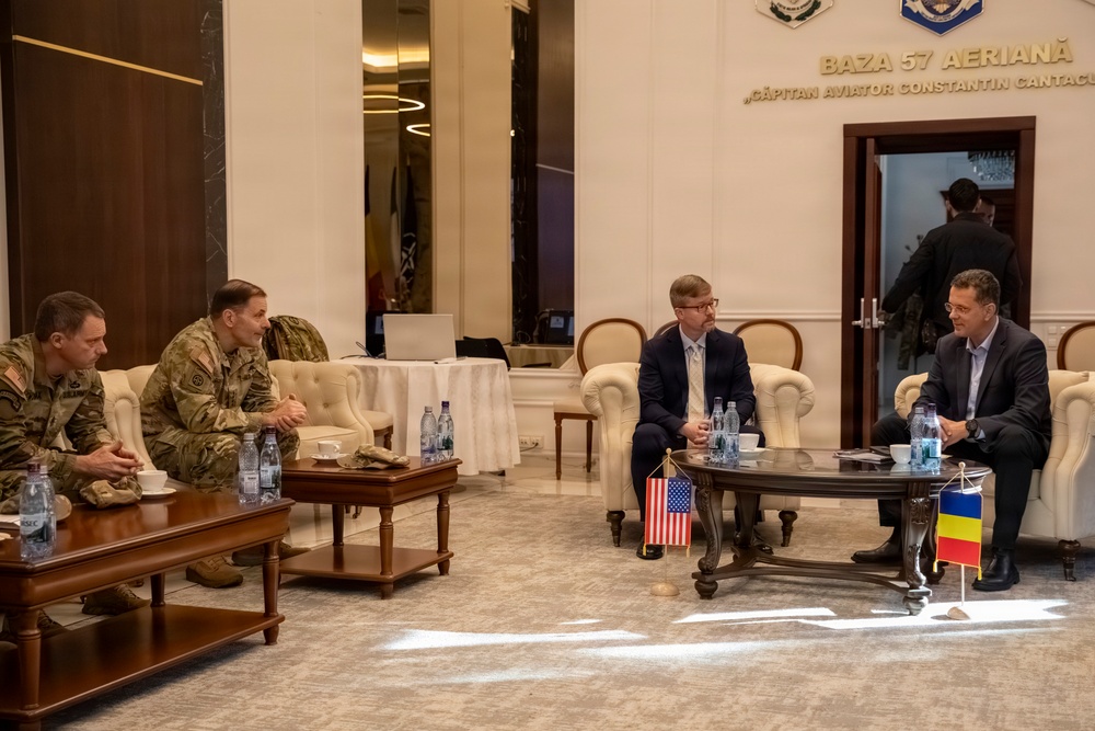 Gen. Christopher T. Donahue, Commanding General of U.S. Army Europe and Africa, Visits Allied Partners and Soldiers in Romania