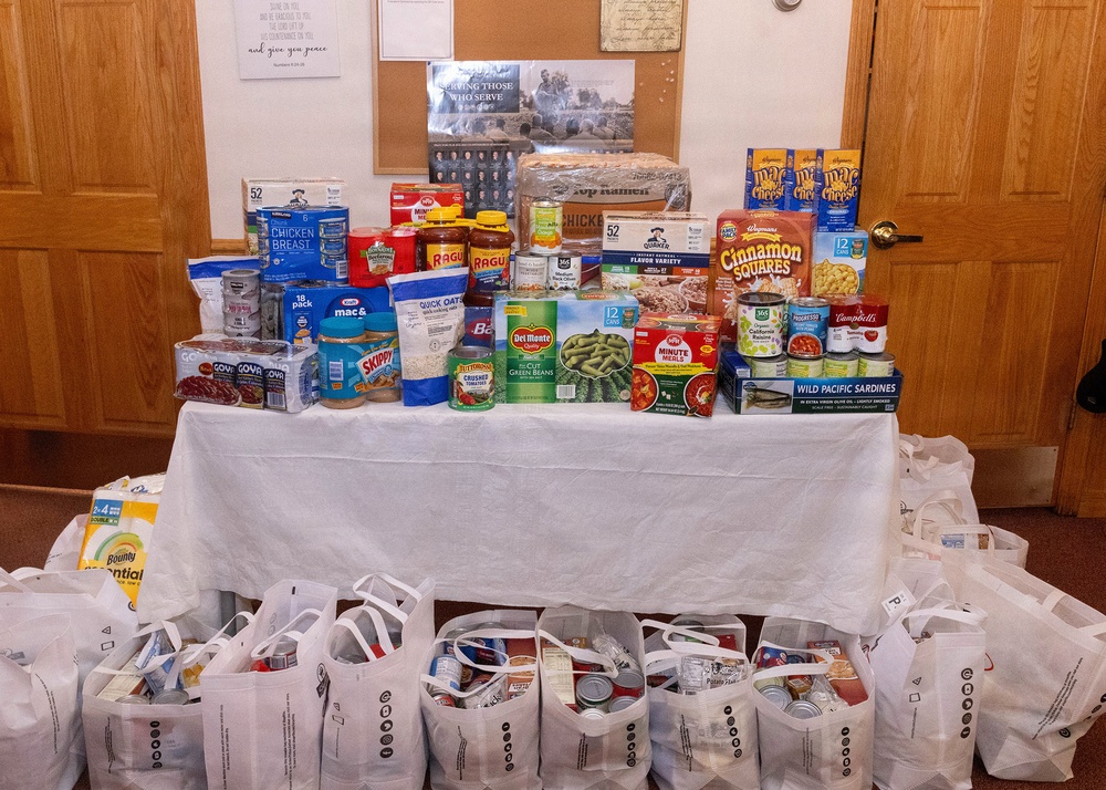 From shutdown support to community outreach: Picatinny Arsenal's food drive extends help