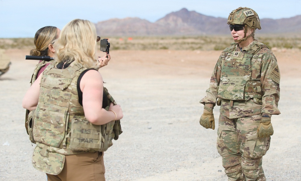 1st AD welcomes media for live-fire exercise, Best Tank Crew competition