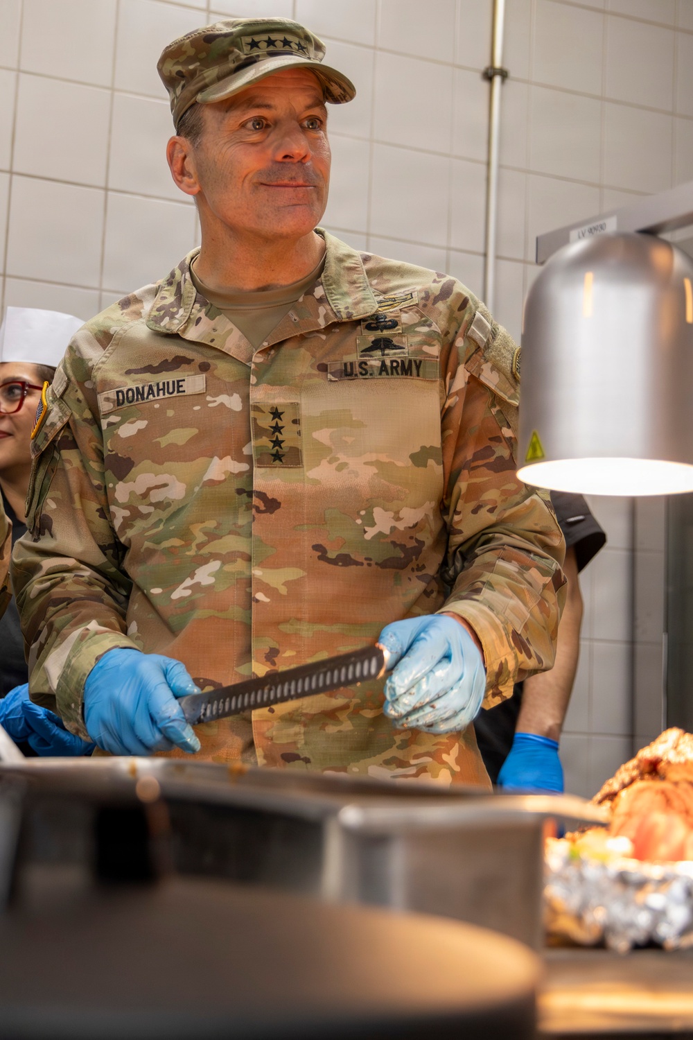 Gen. Christopher T. Donahue, Commanding General of U.S. Army Europe and Africa, Visits Allied Partners and Soldiers for Thanksgiving in Romania