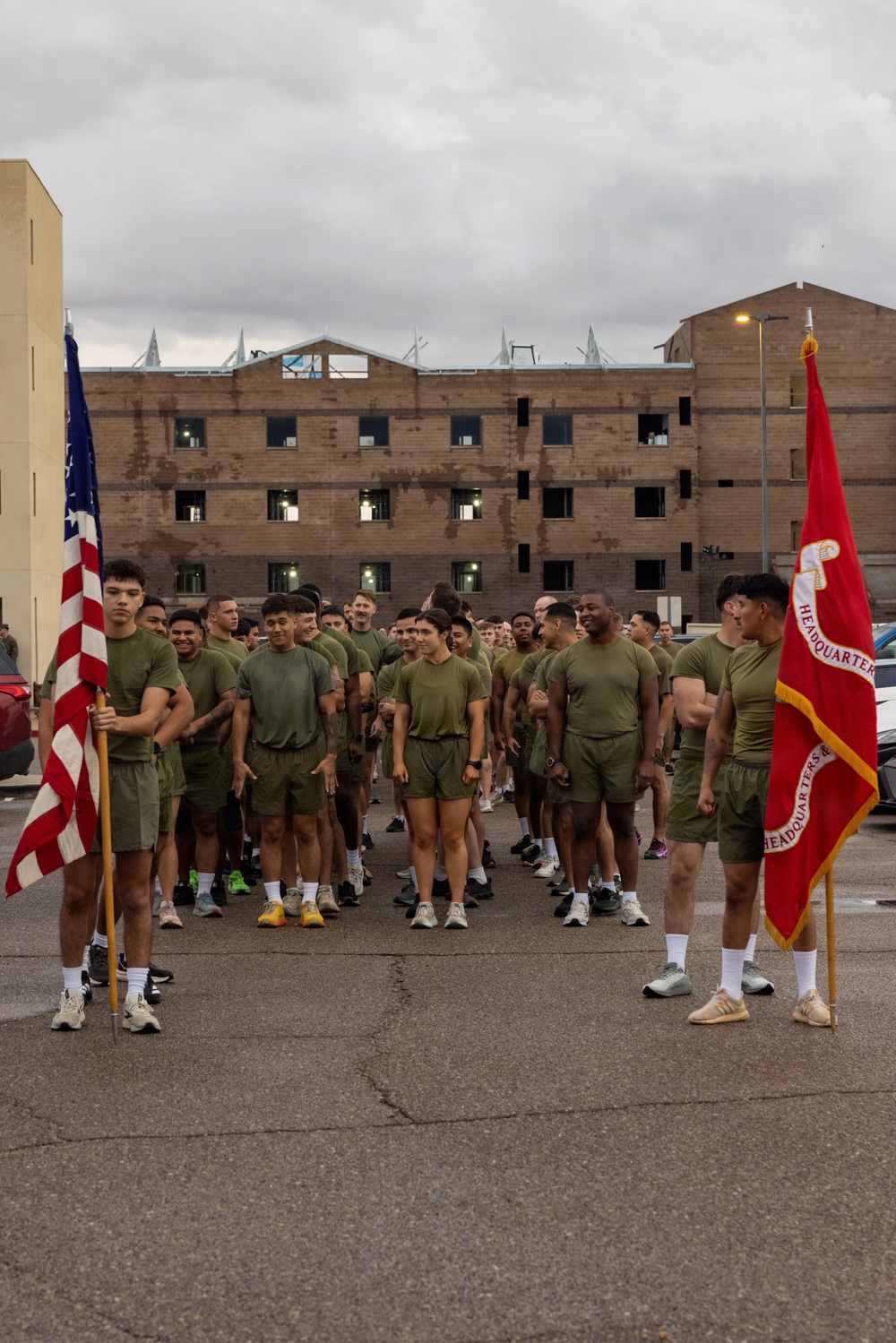 Marine Corps birthday run at Marine Corps Air Station Yuma